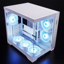 Chieftec GM-30W-TG-OP computer case Cube White