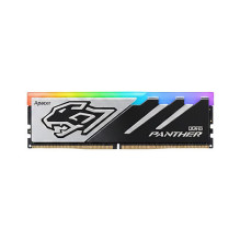 16 GB „Apacer DIMM Panther RGB 5600MHz“ (juoda / sidabrinė)