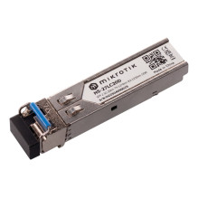 MIKROTIK Industrial-grade 1G / 2.5G SFP modules kit, 20 km, single mode MIKROTIK Industrial-grade 1G / 2.5G SFP modules kit, 20 km, single mode