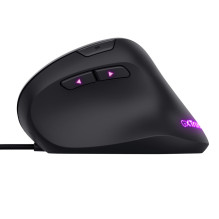 Žaidimų Pelė - Trust GXT 144 Rexx Juoda, 10000 DPI, 6 Programuojamų Mygtukų, USB