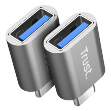 USB Grafikos Adapteris - Trust 26221 USB Type-A / Type-C Ekrano Adapteris, 5 g