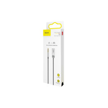 Garso Kabelis - Baseus CABA01-01 3.5mm į USB Type-A 0.5m Juodas Garso Kabelis - Baseus CABA01-01 3.5mm į USB Type-A 0.5m Juodas