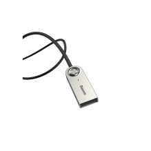 Garso Kabelis - Baseus CABA01-01 3.5mm į USB Type-A 0.5m Juodas Garso Kabelis - Baseus CABA01-01 3.5mm į USB Type-A 0.5m Juodas