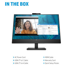HP M27m Conferencing Monitor computer monitor