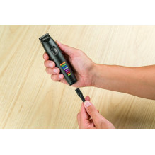 „Wahl Color Trim Advanced Black 8“ ličio jonų (ličio jonų) akumuliatorius „Wahl Color Trim Advanced Black 8“ ličio jonų (ličio jonų) akumuliatorius