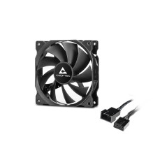 Chieftec ZF-1225PWM computer cooling system Computer case Fan 12 cm Black 1 pc(s) Chieftec ZF-1225PWM computer cooling system Computer case Fan 12 cm Black 1 pc(s)