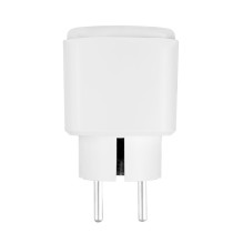 GreenBlue Remote-Controlled WiFi Outlet, Android / iOS / Alexa / Google Home, Timer, Wattmeter, Max 16A / 3840W, GB735 W