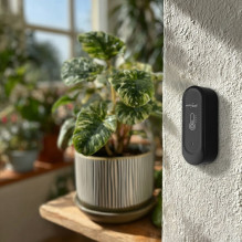 GreenBlue Outdoor WiFi Temperature and Humidity Sensor, Android / iOS, 3.0V DC, LR03x2, IP65, GB741