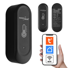 GreenBlue Outdoor WiFi Temperature and Humidity Sensor, Android / iOS, 3.0V DC, LR03x2, IP65, GB741