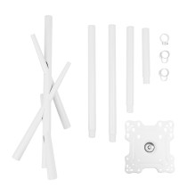 Maclean TV Floor Stand / Mount, 27-55", max. VESA 200x200, max. 60 kg, MC-181 W Maclean TV Floor Stand / Mount, 27-55", max. VESA 200x200, max. 60 kg, MC-181 W