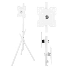 Maclean TV Floor Stand / Mount, 27-55", max. VESA 200x200, max. 60 kg, MC-181 W Maclean TV Floor Stand / Mount, 27-55", max. VESA 200x200, max. 60 kg, MC-181 W