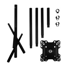 Maclean TV Floor Stand / Mount, 27-55", max. VESA 200x200, max. 60 kg, MC-181 B