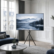 Maclean TV Floor Stand / Mount, 27-55", max. VESA 200x200, max. 60 kg, MC-181 B