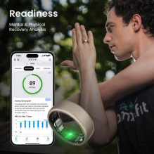 „Amazfit Helio“ žiedas, 12 dydis, titanas „Amazfit Helio“ žiedas, 12 dydis, titanas