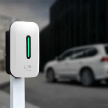 Įkrovimo stotelė kW su programėle ir type 2 laidu 5m ilgio