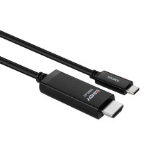 Adapterių Kabelis - Lindy 2m USB Type C į HDMI 8K 60Hz 7680x4320 Adapterių Kabelis - Lindy 2m USB Type C į HDMI 8K 60Hz 7680x4320
