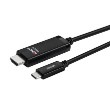 Adapterių Kabelis - Lindy 2m USB Type C į HDMI 8K 60Hz 7680x4320 Adapterių Kabelis - Lindy 2m USB Type C į HDMI 8K 60Hz 7680x4320