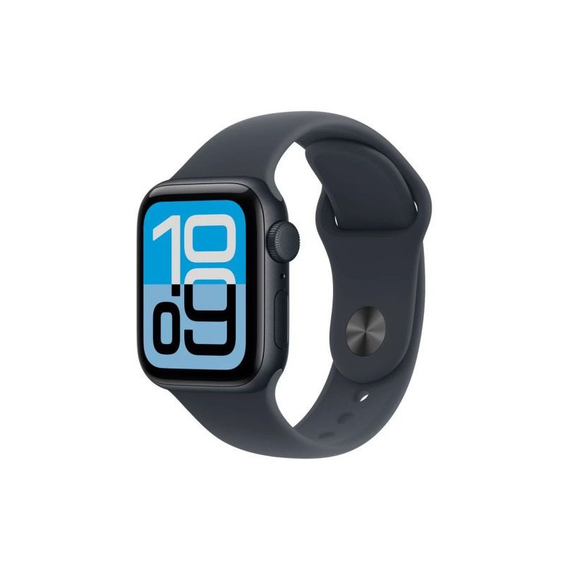 Apple Watch SE 3 (2025) GPS 40mm Mindnight Alu Case, Midnight Sport Band S / M EU MEH94