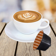 Kavos kapsulės NERONOBILE CAPPUCCINO, 16 vnt. Kavos kapsulės NERONOBILE CAPPUCCINO, 16 vnt.