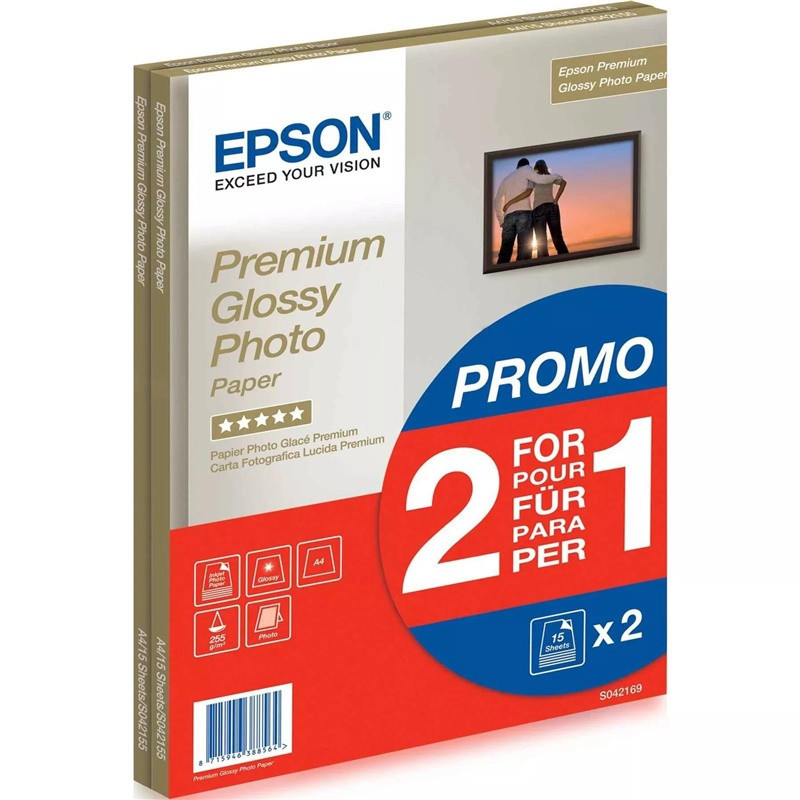 Fotopopierius Epson 255g / mp 15vnt, A4