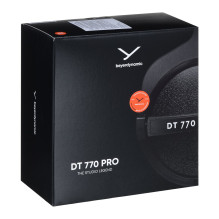 Studijinės Ausinės - Beyerdynamic DT 770 PRO Laidinės 250Ω Juodos Studijinės Ausinės - Beyerdynamic DT 770 PRO Laidinės 250Ω Juodos