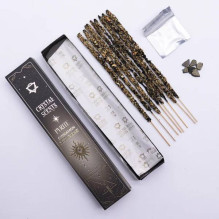 Smilkalų Lazdelės - Crystal Scents Cinamonas Su Pirito Kristalais 10 Vnt Smilkalų Lazdelės - Crystal Scents Cinamonas Su Pirito Kristalais 10 Vnt