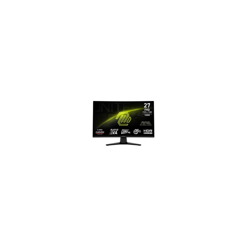 MSI MAG 274CXF - 27" Rapid VA Curve 1500R Full HD 0.5ms 280Hz