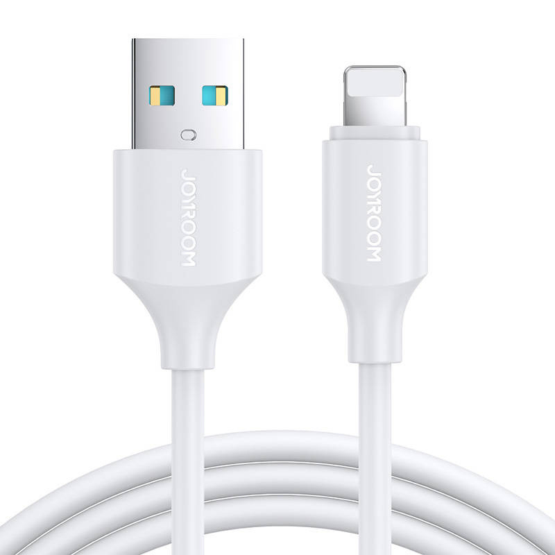 Laidas į USB-A / Lightning / 2.4A / 2m Joyroom S-UL012A9 (baltas)
