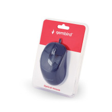 Computer Mouse - Gembird MUS-4B-02 Right-handed USB Optical 1200 DPI Computer Mouse - Gembird MUS-4B-02 Right-handed USB Optical 1200 DPI