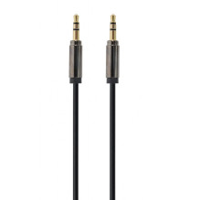 Audio Laidas - Gembird CCAP-444-6 1,8 m 3,5 mm Vyr. į Vyr. Juodas Audio Laidas - Gembird CCAP-444-6 1,8 m 3,5 mm Vyr. į Vyr. Juodas