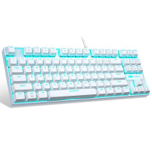 Magegee MK-STAR White, Blue Lighting, Blue Switch, US