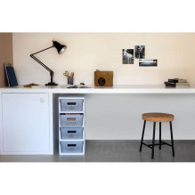 Storage locker Curver, grey col., 36 x 29 x 69 cm Storage locker Curver, grey col., 36 x 29 x 69 cm