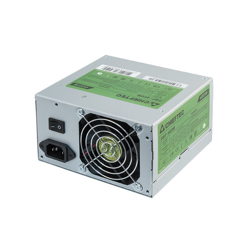 Maitinimo Blokas - Chieftec PSF-400B 400W 80 PLUS Bronze 24-pin ATX Metallic