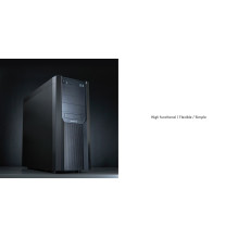 Kompiuterio Korpusas - Chieftec CW-01B-OP ATX Micro ATX Mini-ITX 7 Išplėtimo Lizdai Juodas