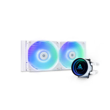 CPU cooler - Chieftec ICEBERG 240-RGB-W 12cm liquid cooler 64.72 CFM white