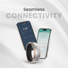 Išmanusis Žiedas - HiFuture Ring2, Širdies Ritmo & Miego Stebėjimas, 100m Vandeniui Atsparus, Rožinė Aukso Išmanusis Žiedas - HiFuture Ring2, Širdies Ritmo & Miego Stebėjimas, 100m Vandeniui Atsparus, Rožinė Aukso