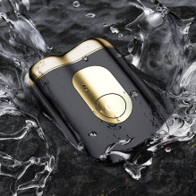 Elektrinis skustuvas - Metz Supercar 36 savisaugantys peiliukai 8000 RPM atsparus vandeniui, Golden black Elektrinis skustuvas - Metz Supercar 36 savisaugantys peiliukai 8000 RPM atsparus vandeniui, Golden black