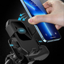 Dudao Dudao F7 holder for bike, motorcycle, scooter - black Dudao Dudao F7 holder for bike, motorcycle, scooter - black