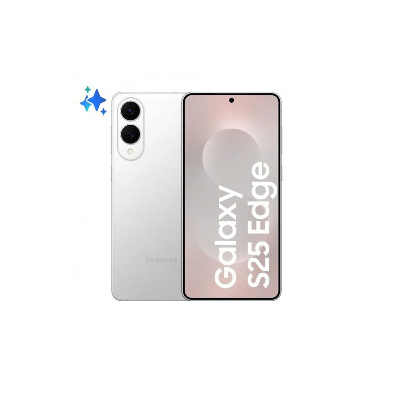 Samsung SM-S937B Galaxy S25 Edge 5G 12GB RAM 512GB Titano sidabrinis EU