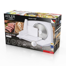Adler AD 4703 pjaustyklė elektrinė 150 W balta plastikinė Adler AD 4703 pjaustyklė elektrinė 150 W balta plastikinė