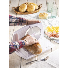 Adler AD 4703 slicer Electric 150 W White Plastic