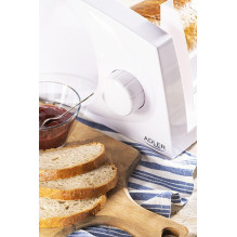 Adler AD 4703 slicer Electric 150 W White Plastic