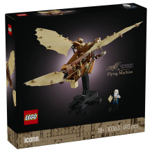 LEGO ICONS Leonardo da Vinci skraidantis aparatas