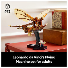 LEGO ICONS Leonardo da Vinci's Flying Machine