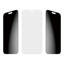 PanzerGlass SAFE. by ® 2-Way Privacy Screen Protector iPhone 17 Pro Max, Ultra-Wide Fit w. EasyAligner
