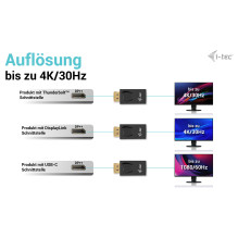 i-tec DP2HDMI4K30HZ interface cards / adapter i-tec DP2HDMI4K30HZ interface cards / adapter