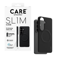 PanzerGlass CARE™ by ® SL1M Case Black w. Qi Samsung Galaxy S26 mobile phone case PanzerGlass CARE™ by ® SL1M Case Black w. Qi Samsung Galaxy S26 mobile phone case