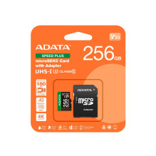 ADATA Speed Plus 256 GB MicroSDXC Class 10 ADATA Speed Plus 256 GB MicroSDXC Class 10