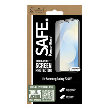 PanzerGlass SAFE. by ® Screen Protector Samsung Galaxy S25 FE 5G , Ultra-Wide Fit w. EasyAligner