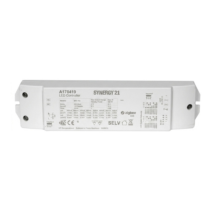 Synergy 21 LED series EOS 10 ZigBee CC controller + power supply 2-channel 50W CCT